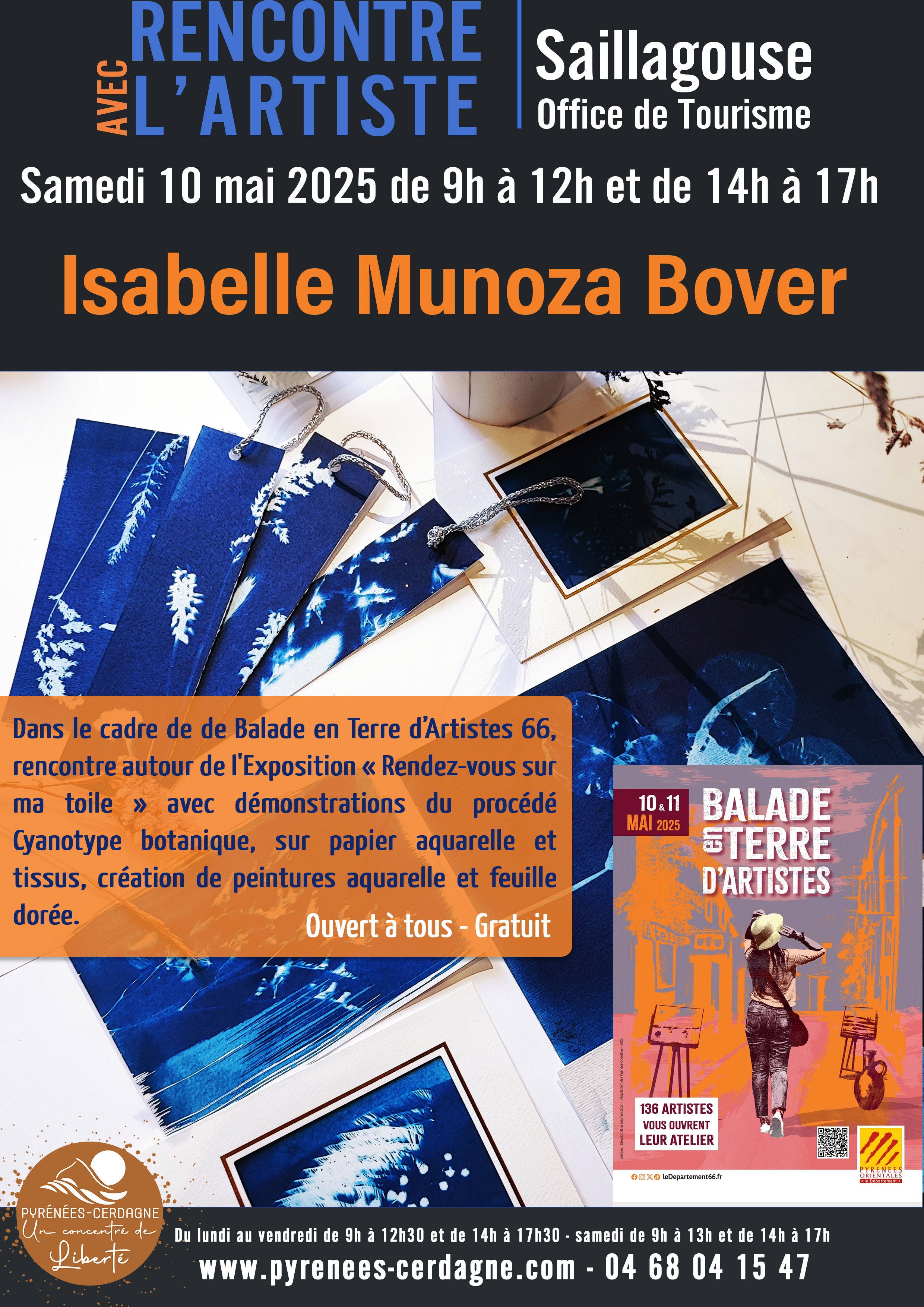 RENCONTRE AVEC L’ARTISTE – ISABELLE MUNOZA BOVER