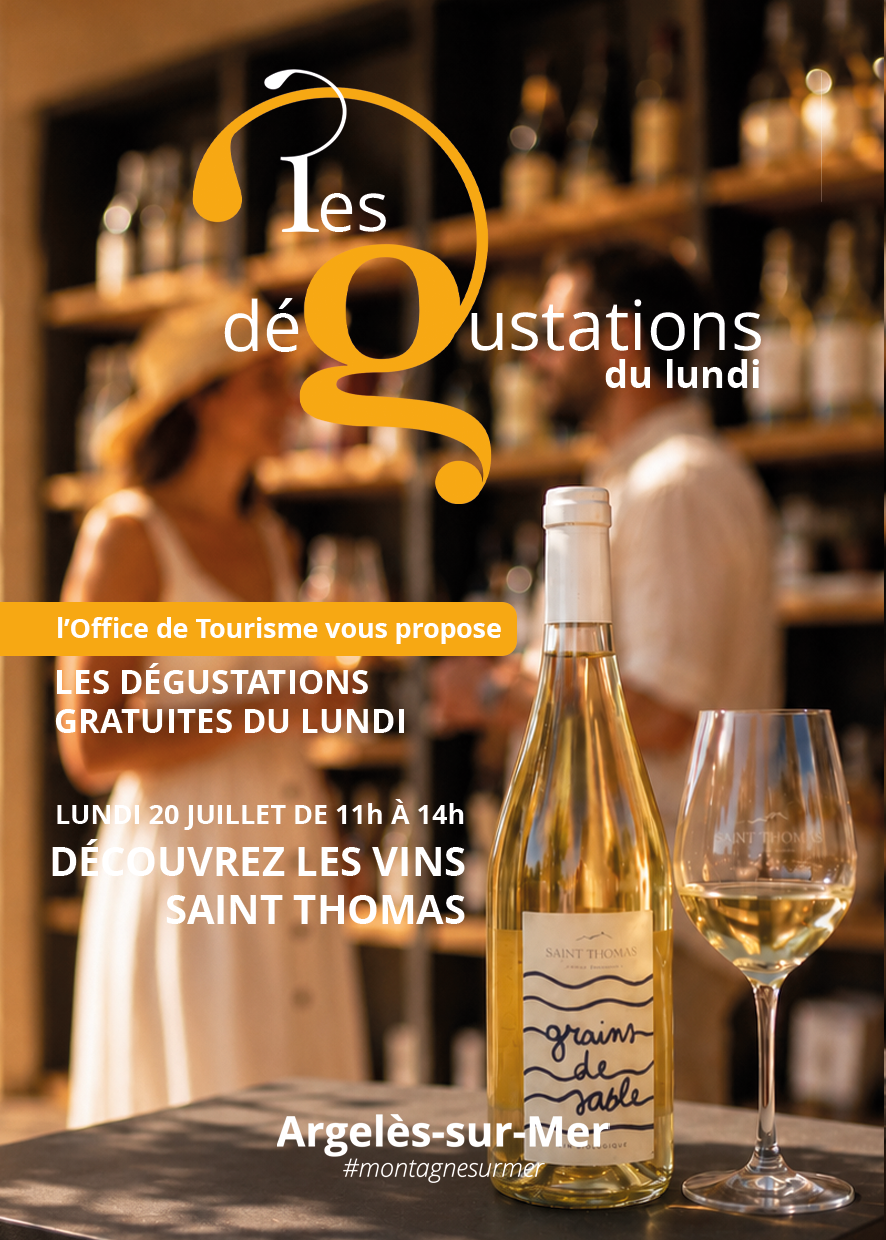 Les dégustations du lundi à l’office de tourisme