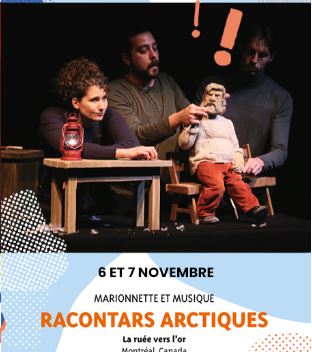 Théâtre des aspres -saison culturelle 26/27: Racontars arctiques