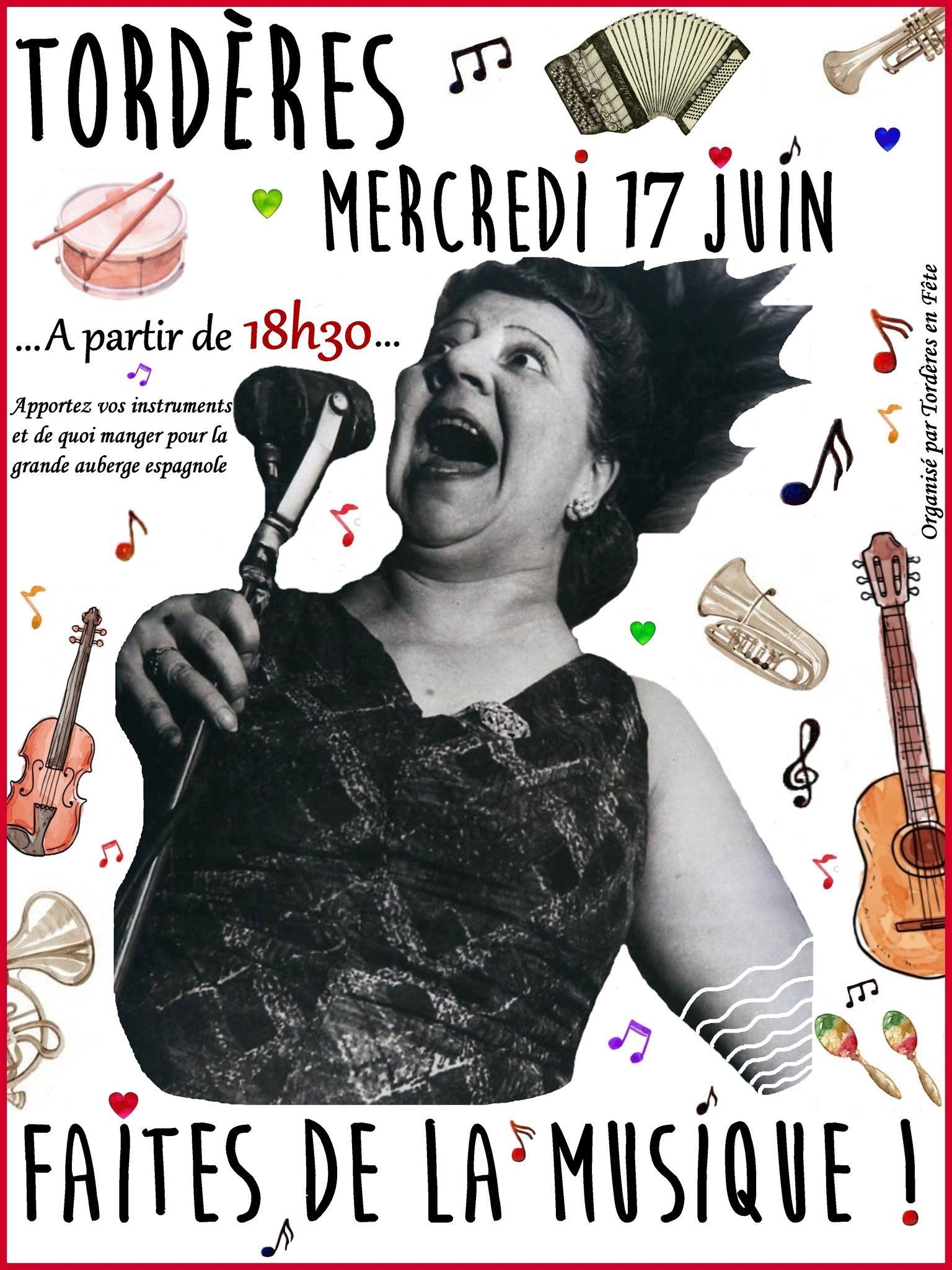 FAITES DE LA MUSIQUE À TORDERES