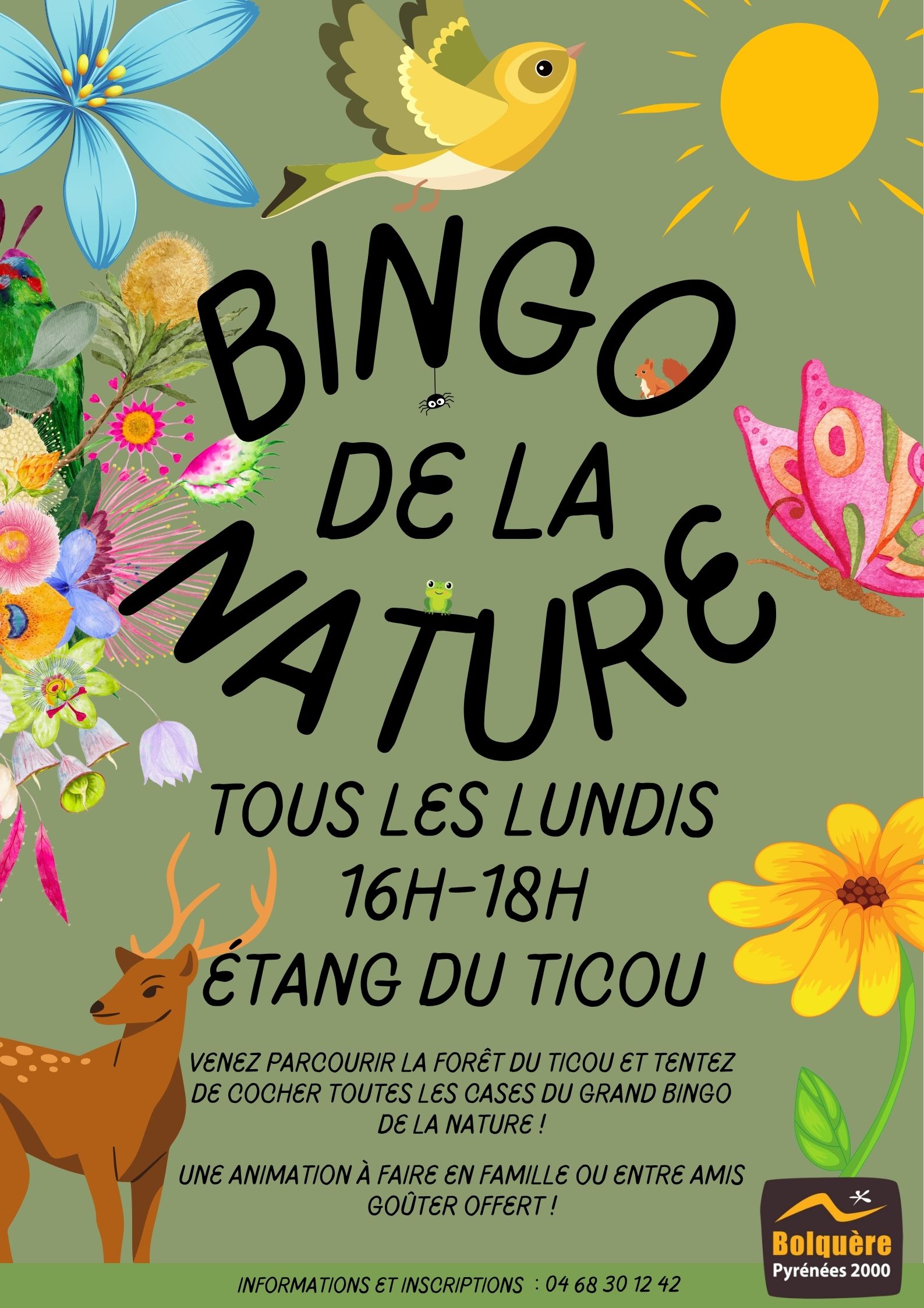 GRAND BINGO DE LA NATURE