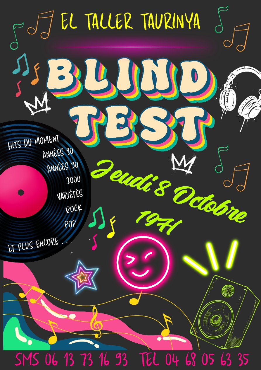 Soirée blind test!