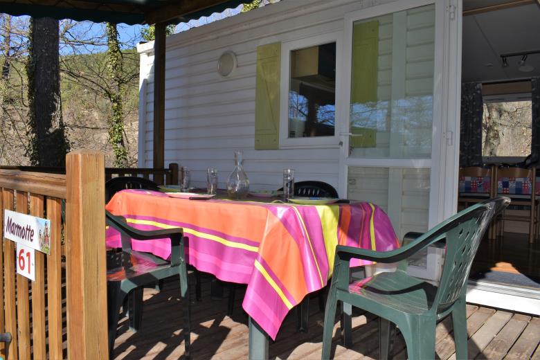 camping del bosc mobilhome marmotte terrasse