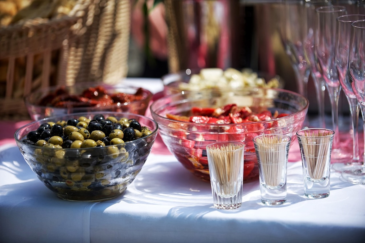 Repas estival à cosprons