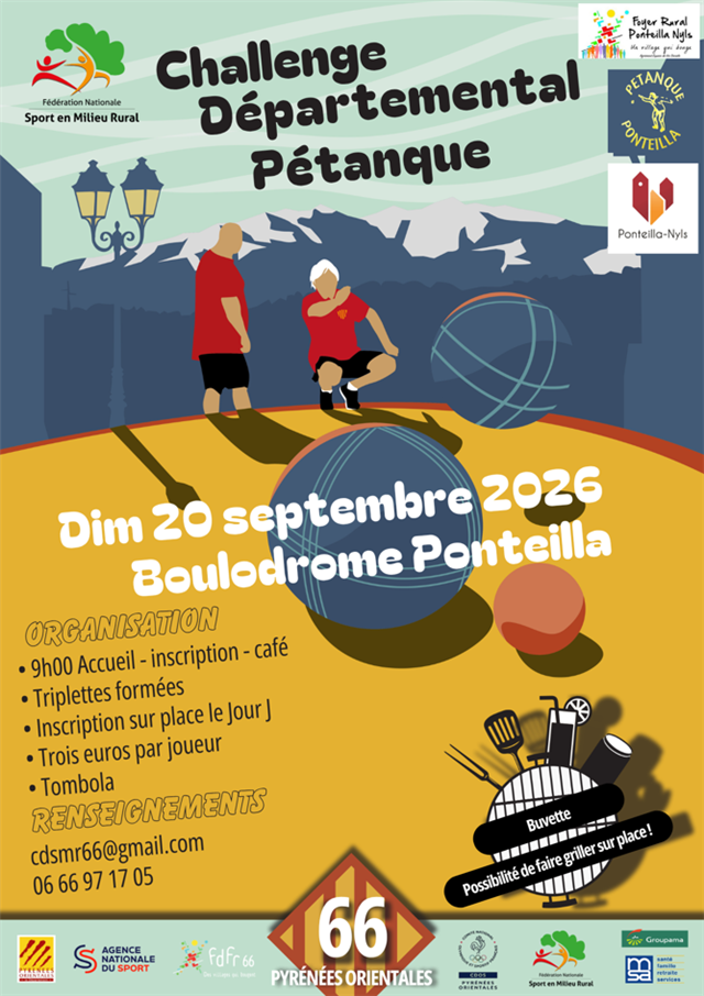 Challenge départemental pétanque