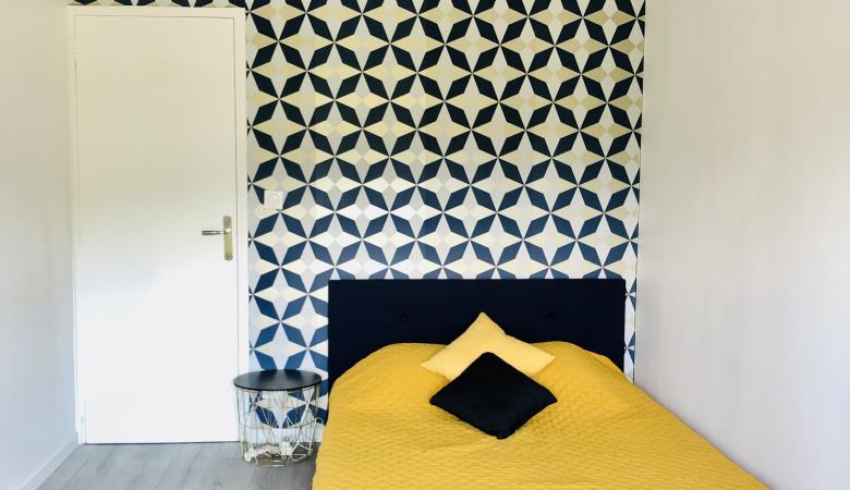chambre etage cote jardin