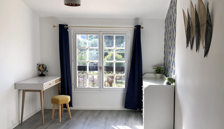 chambre etage vue jardin 3