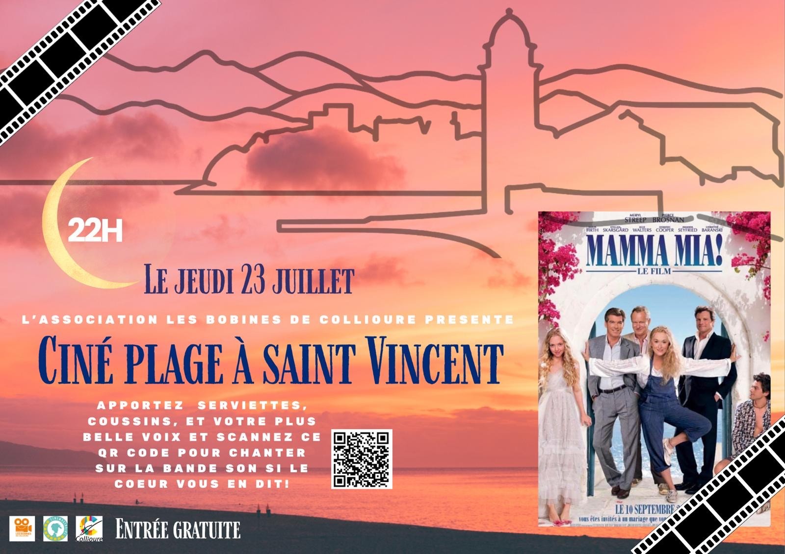Ciné plage la bobine