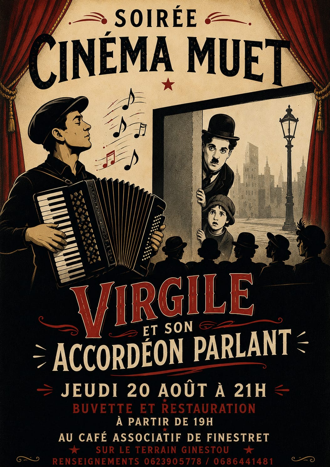 Soirée cinéma muet