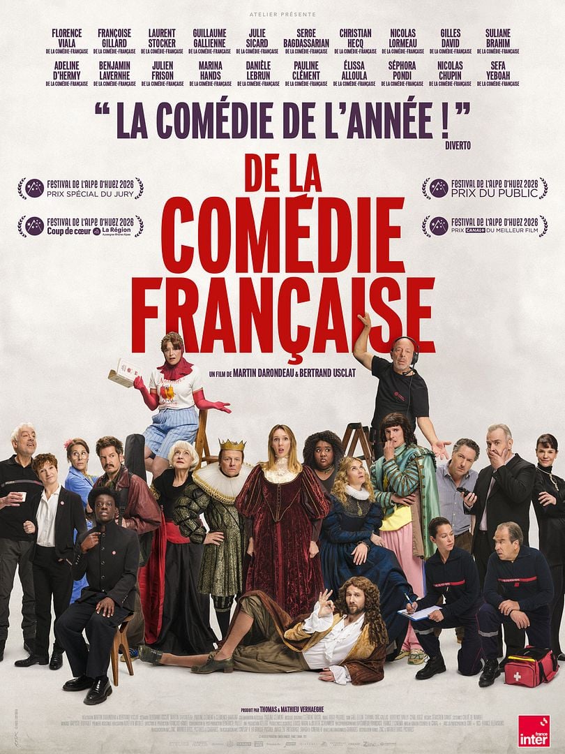 Seance de cinema sous les etoiles "de la comedie francaise"