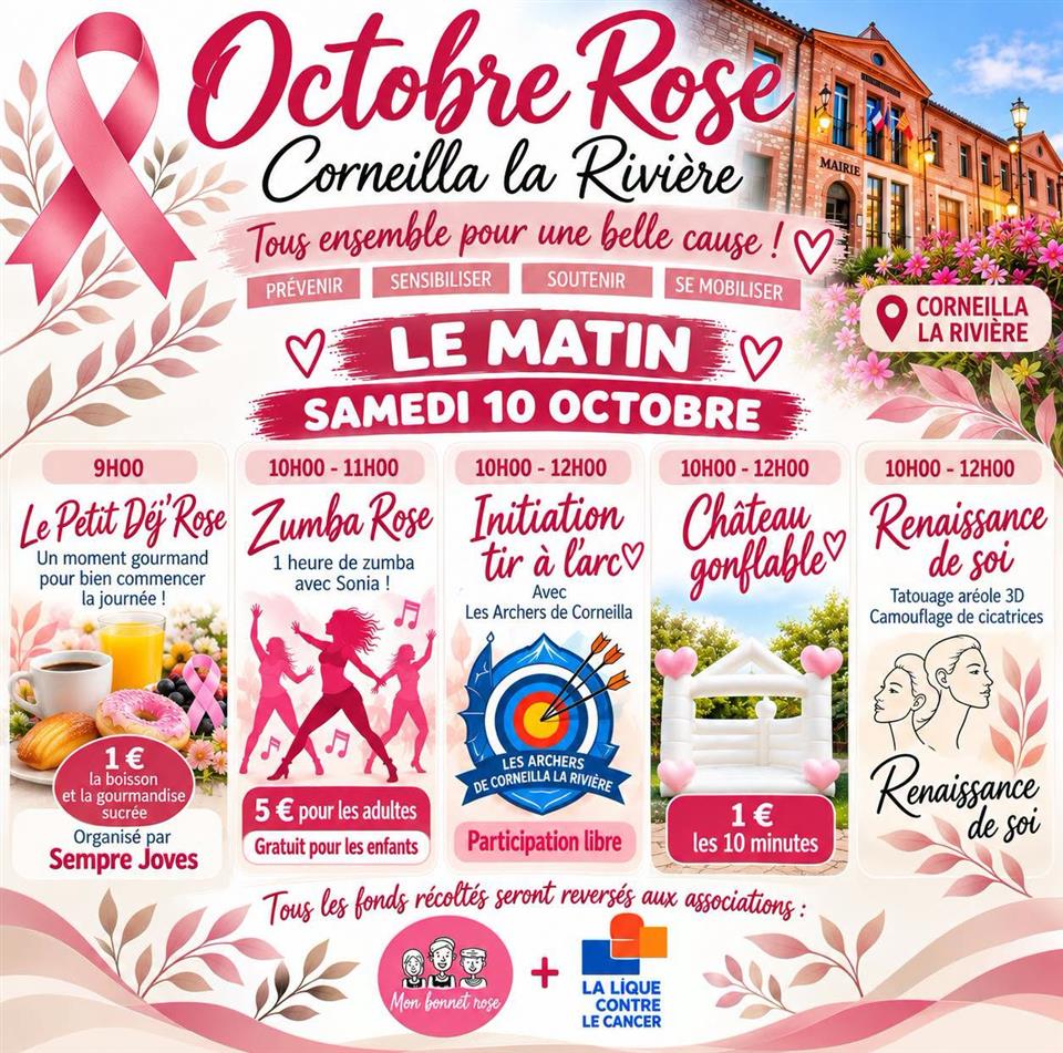 Le p’tit dèj rose