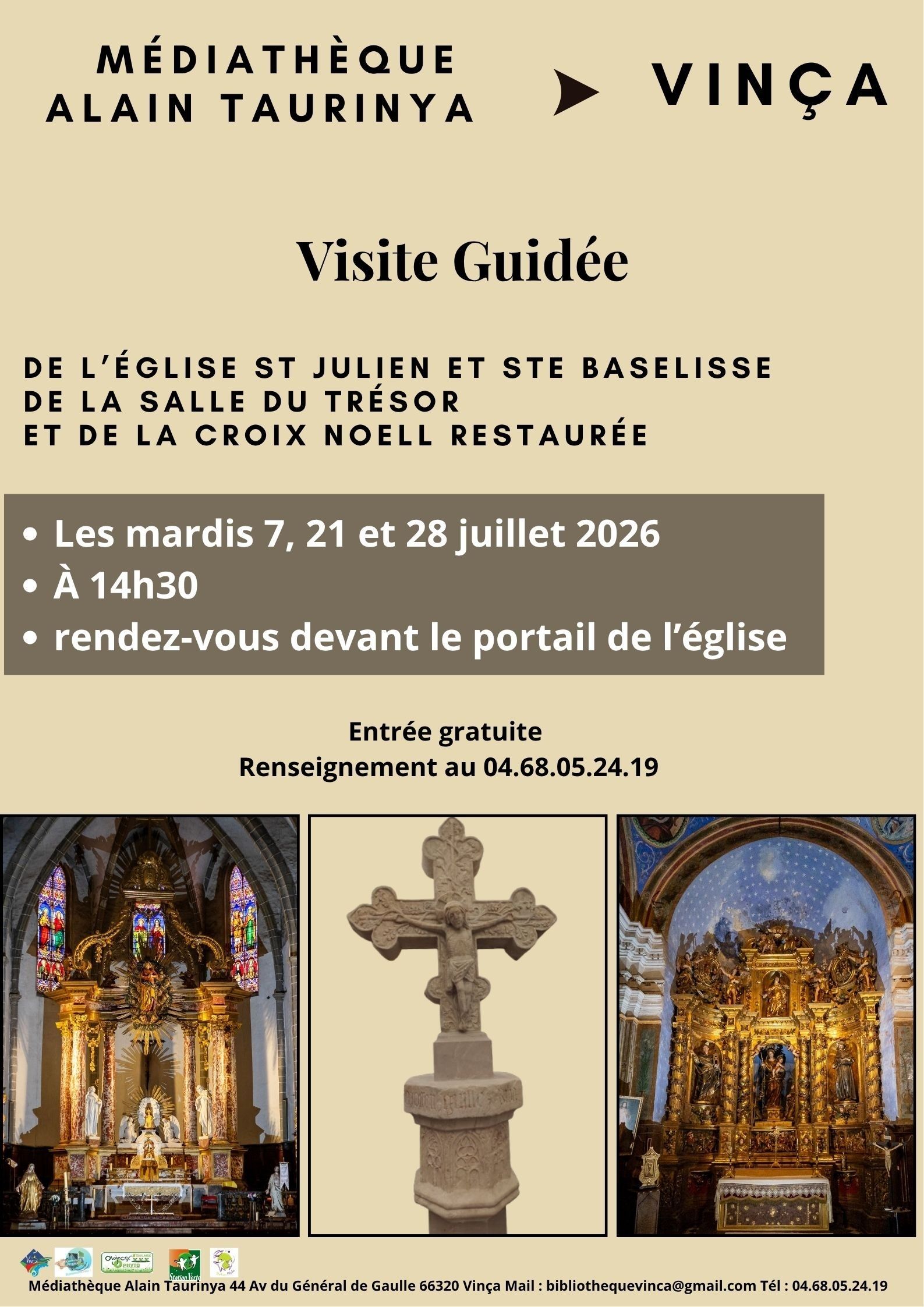 Visite guidée à Vinça