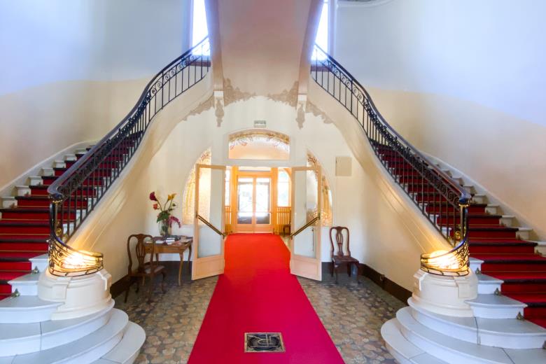 escalier grand hotel