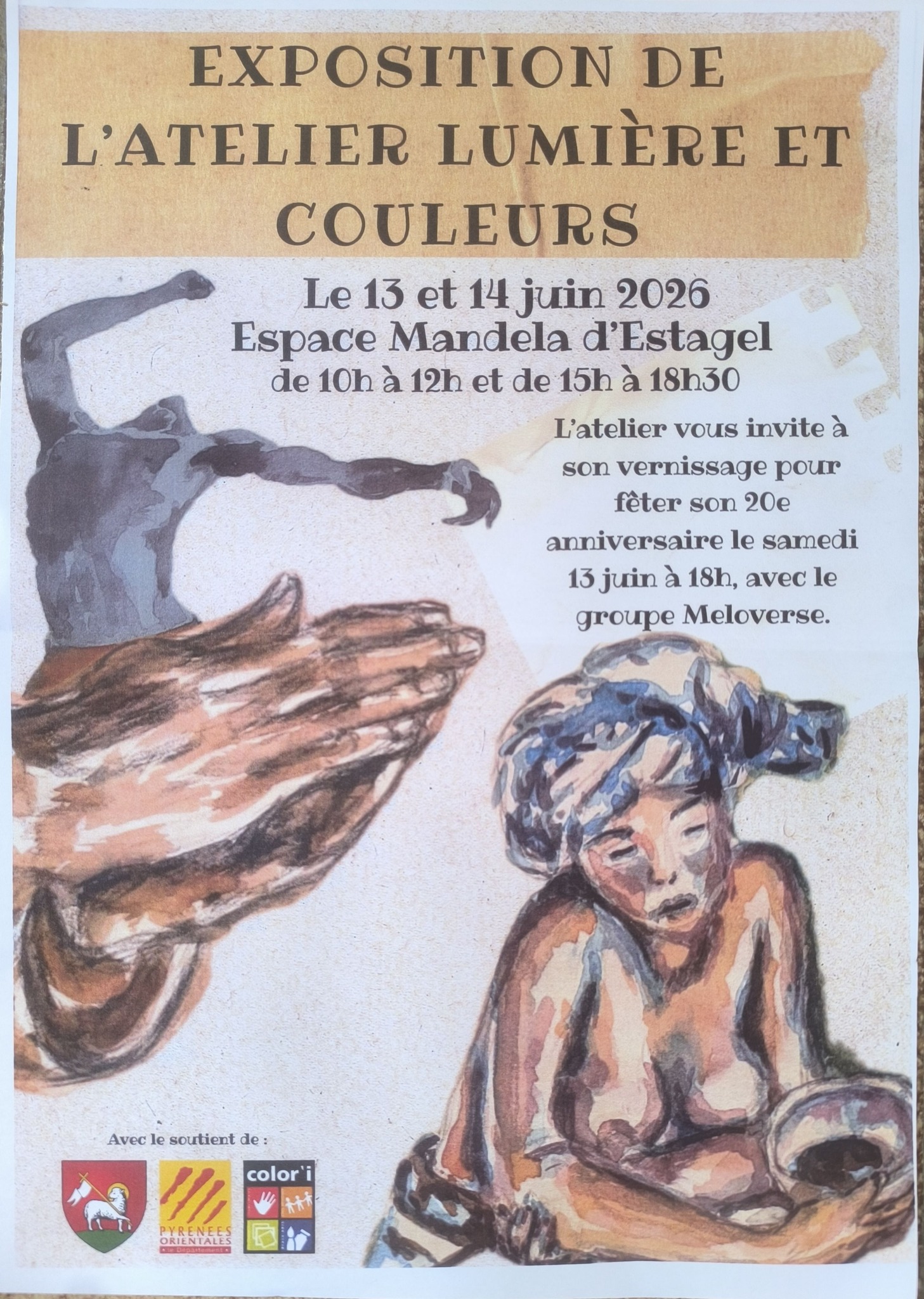 Exposition l’atelier lumière et couleurs