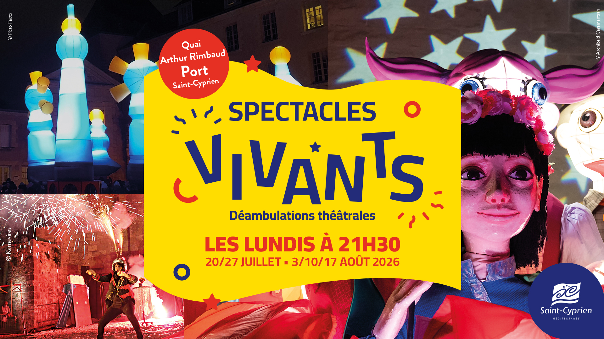 SPECTACLES VIVANTS