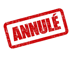 Événement annulé — Pièce de théâtre