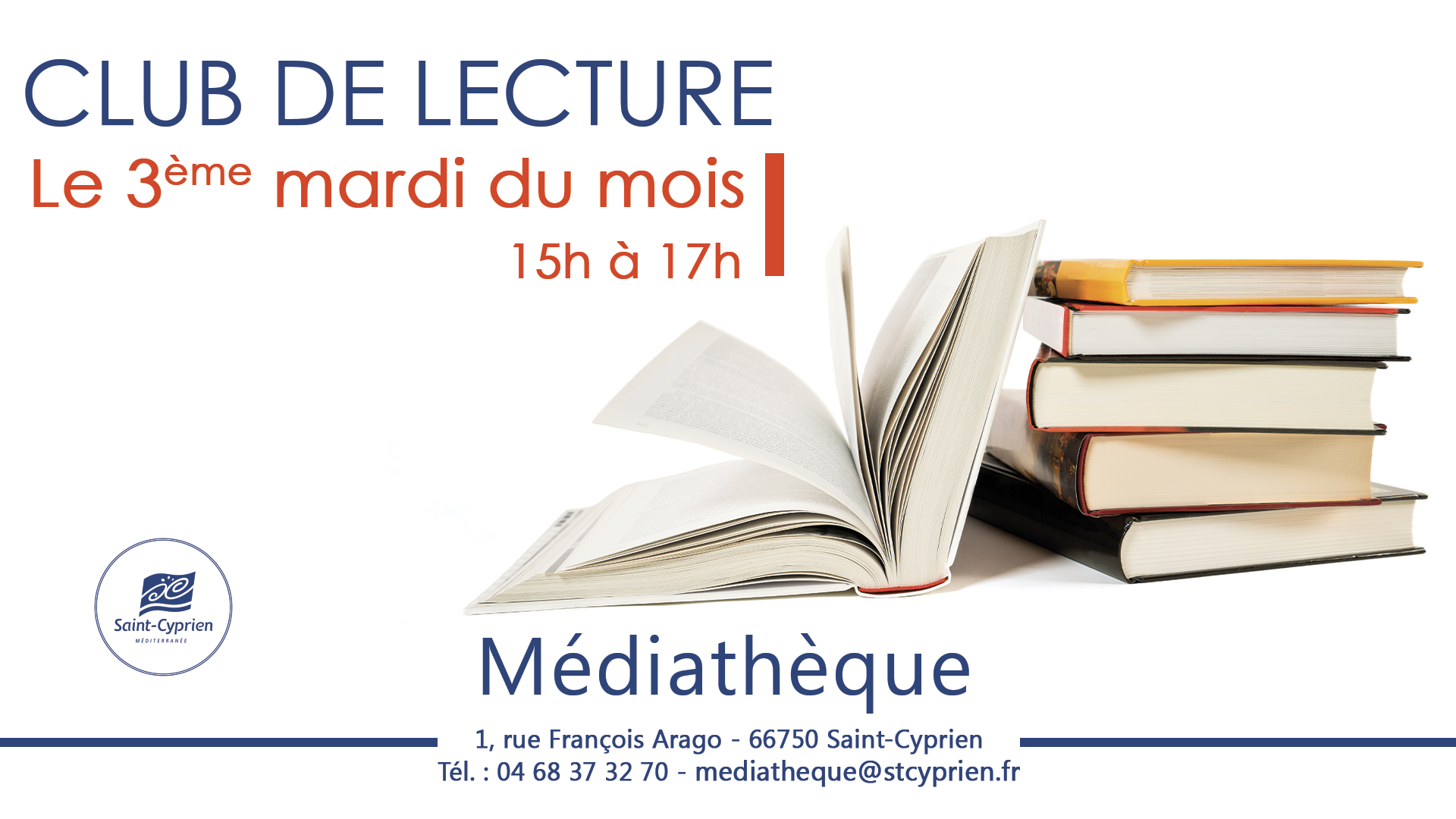 CLUB DE LECTURE DES AMIS DE LA MEDIATHEQUE