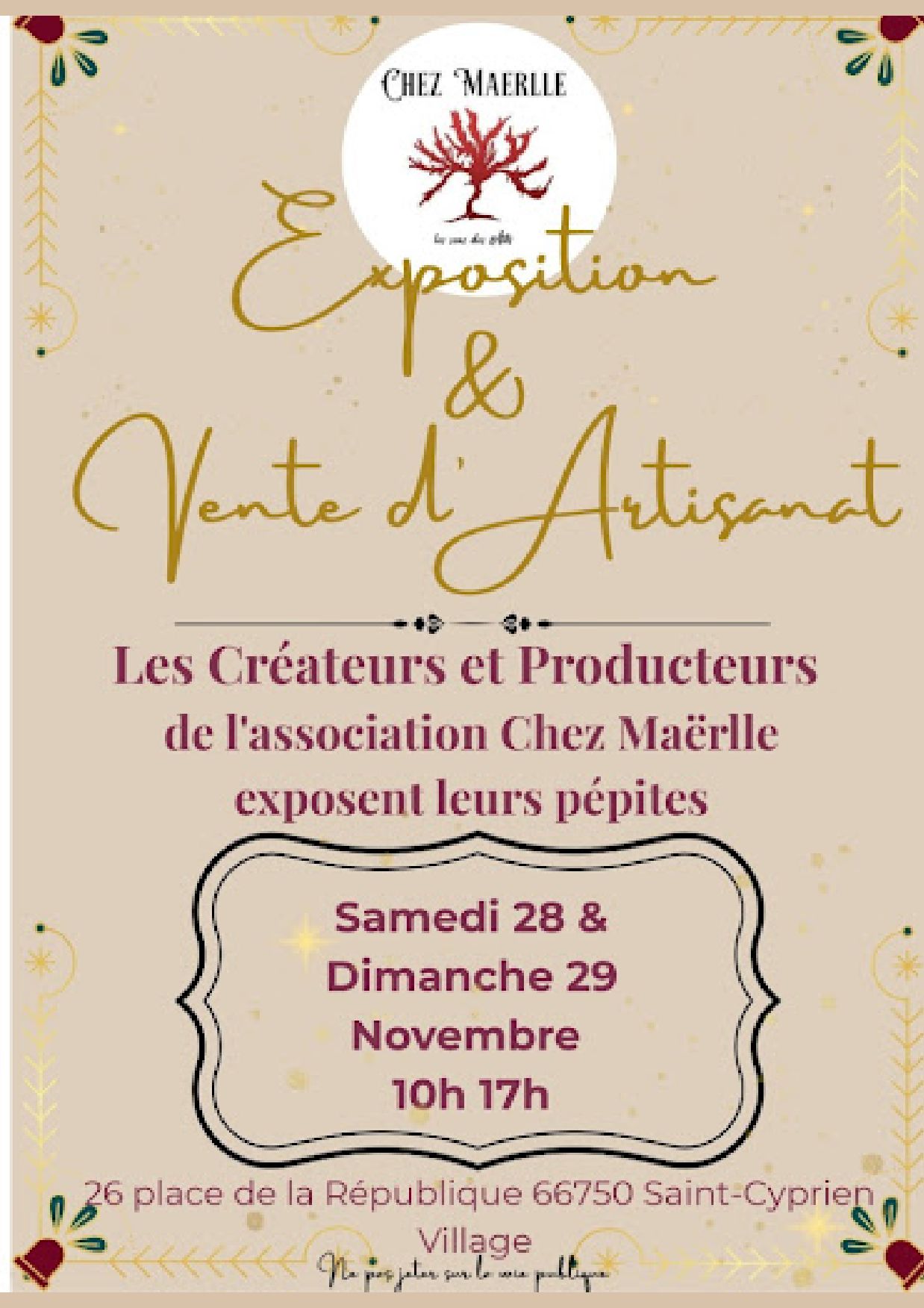​LA MAGIE DE NOËL CHEZ MAËRLLE