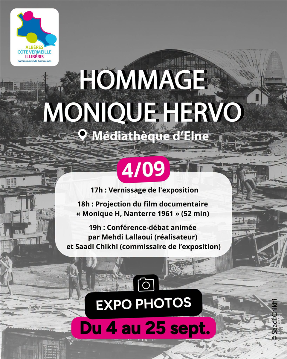 Expositions photos - hommage à monique hervo