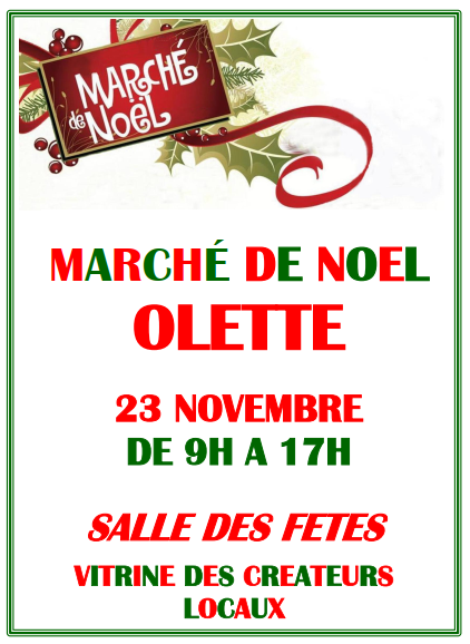 MARCHÉ DE NOËL OLETTE