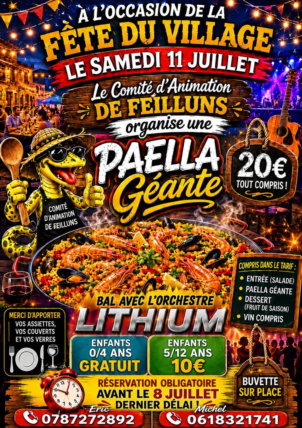 Fête du village - Feilluns