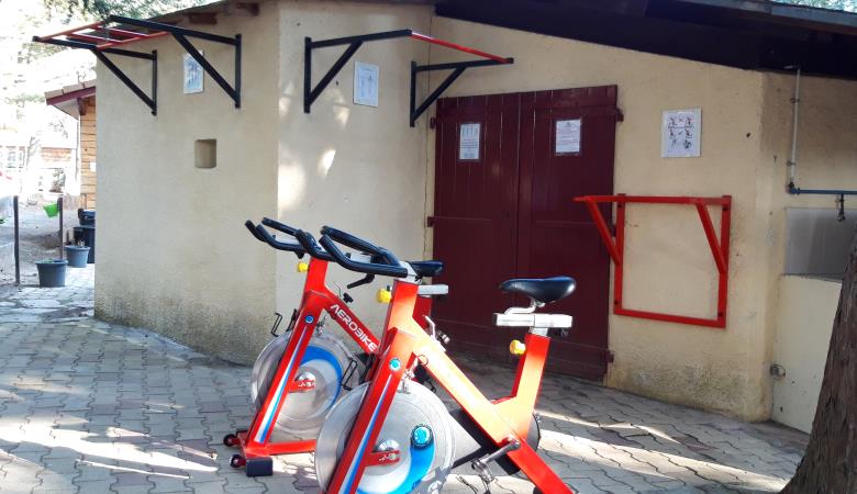 fitness exterieur - camping la source - sournia - Sandrine DELACOURT