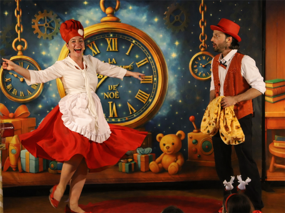 La fabuleuse horloge de noël