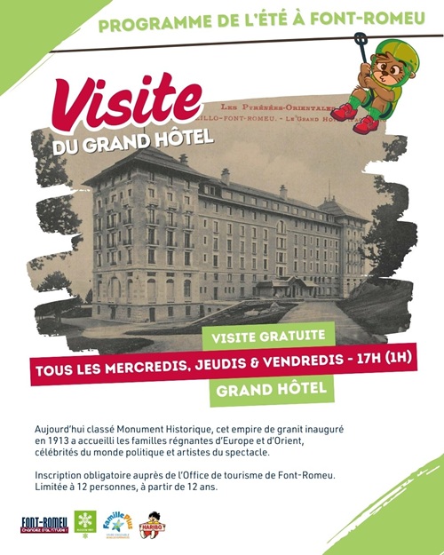 VISITE DU GRAND HÔTEL