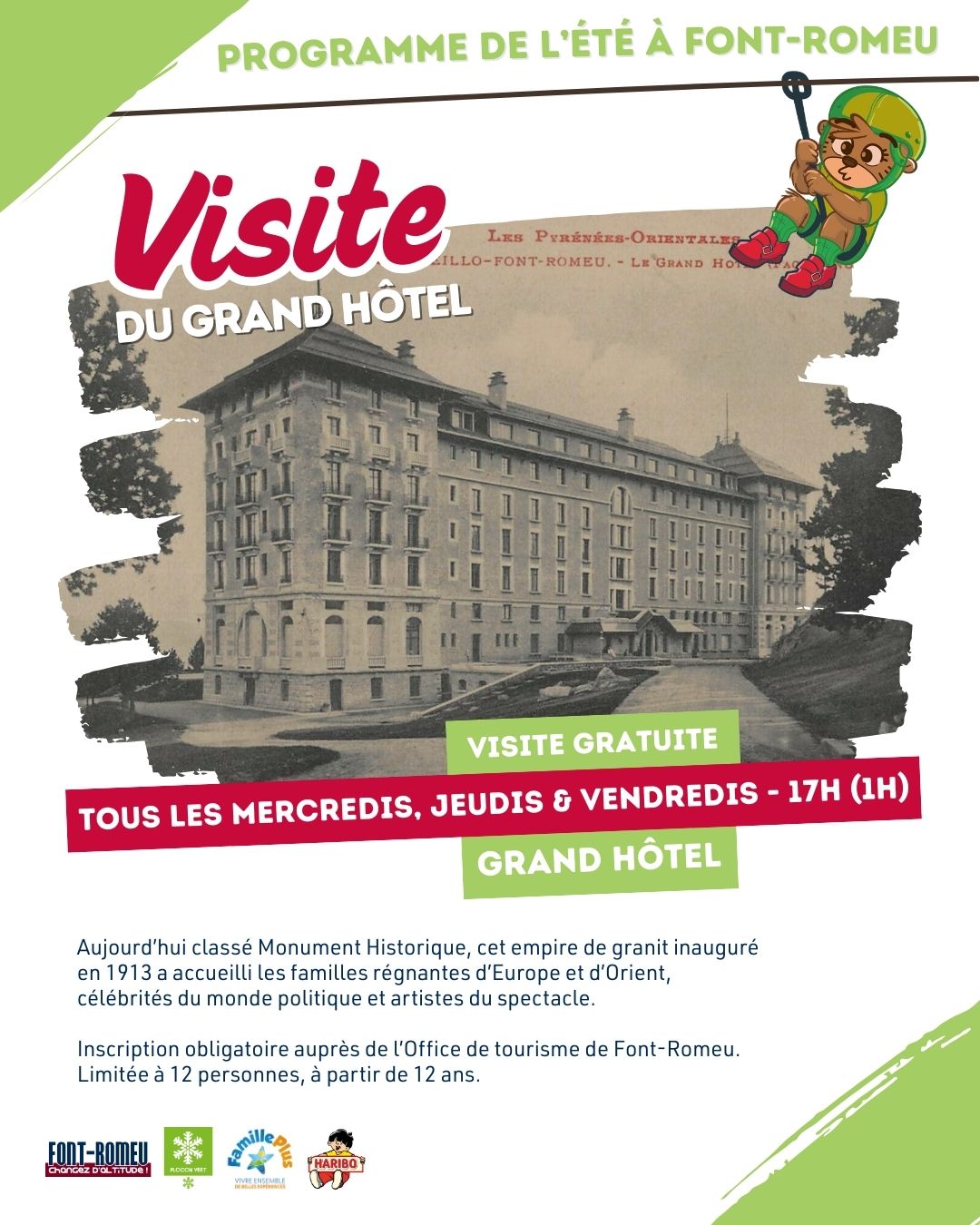 VISITE DU GRAND HÔTEL