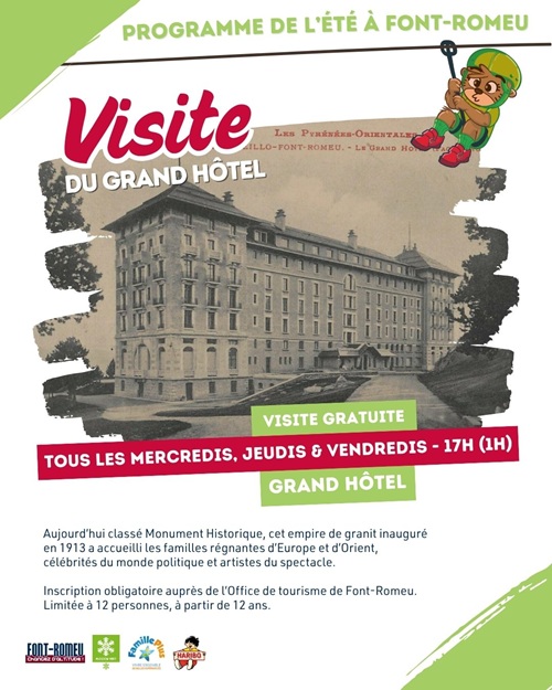 VISITE DU GRAND HÔTEL