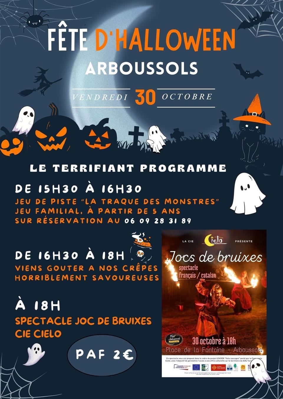 Halloween à Arboussols