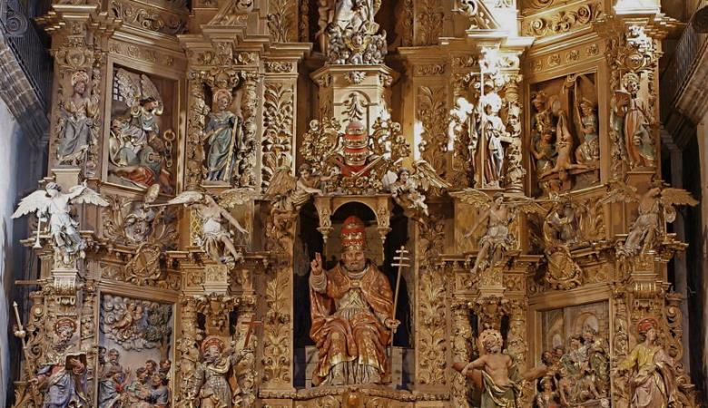 Retable majeur de l'église de Prades