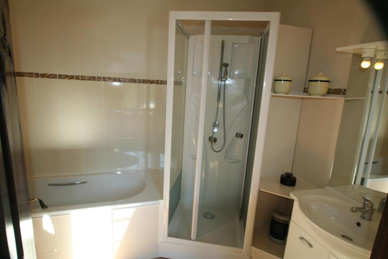salle de bains avec bain et douche séparés_25