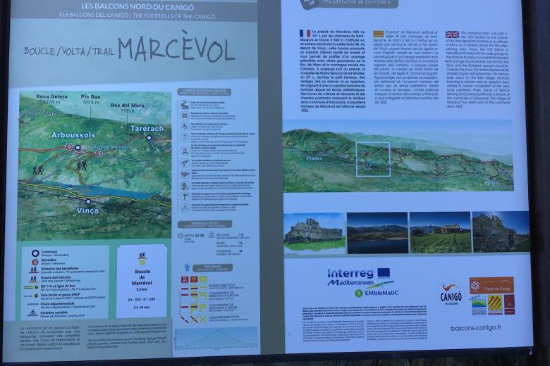 Panneau au Barrage de Vinça_46
