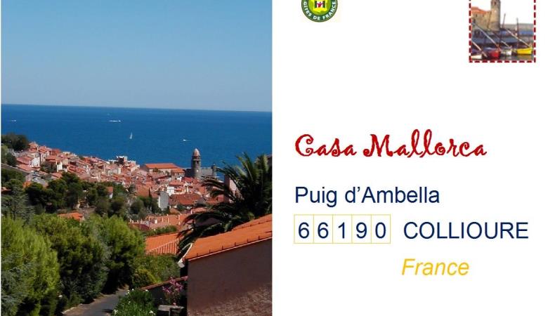Carte postale d'été - Casa Mallorca Collioure_16
