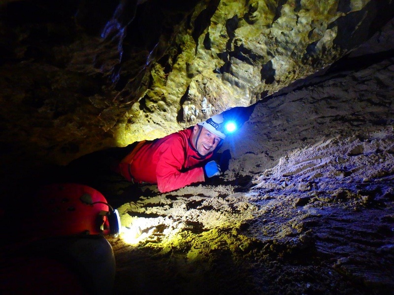 Spéléologie près de Villefranche-de-Conflent à la Grotte d'En Casa