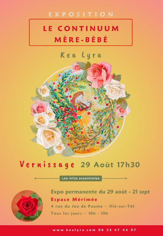 Exposition le continuum mère-bébé