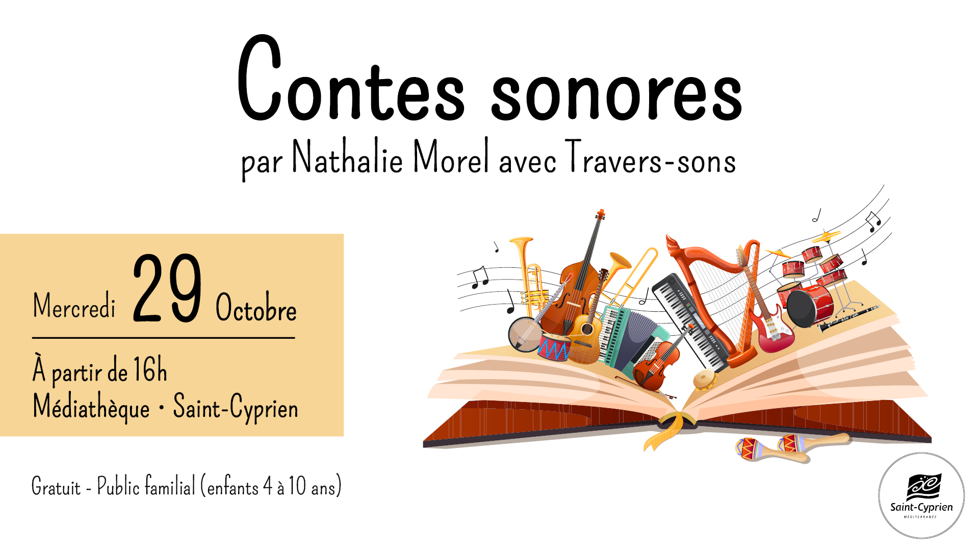 CONTES SONORES AVEC NATHALIE MOREL