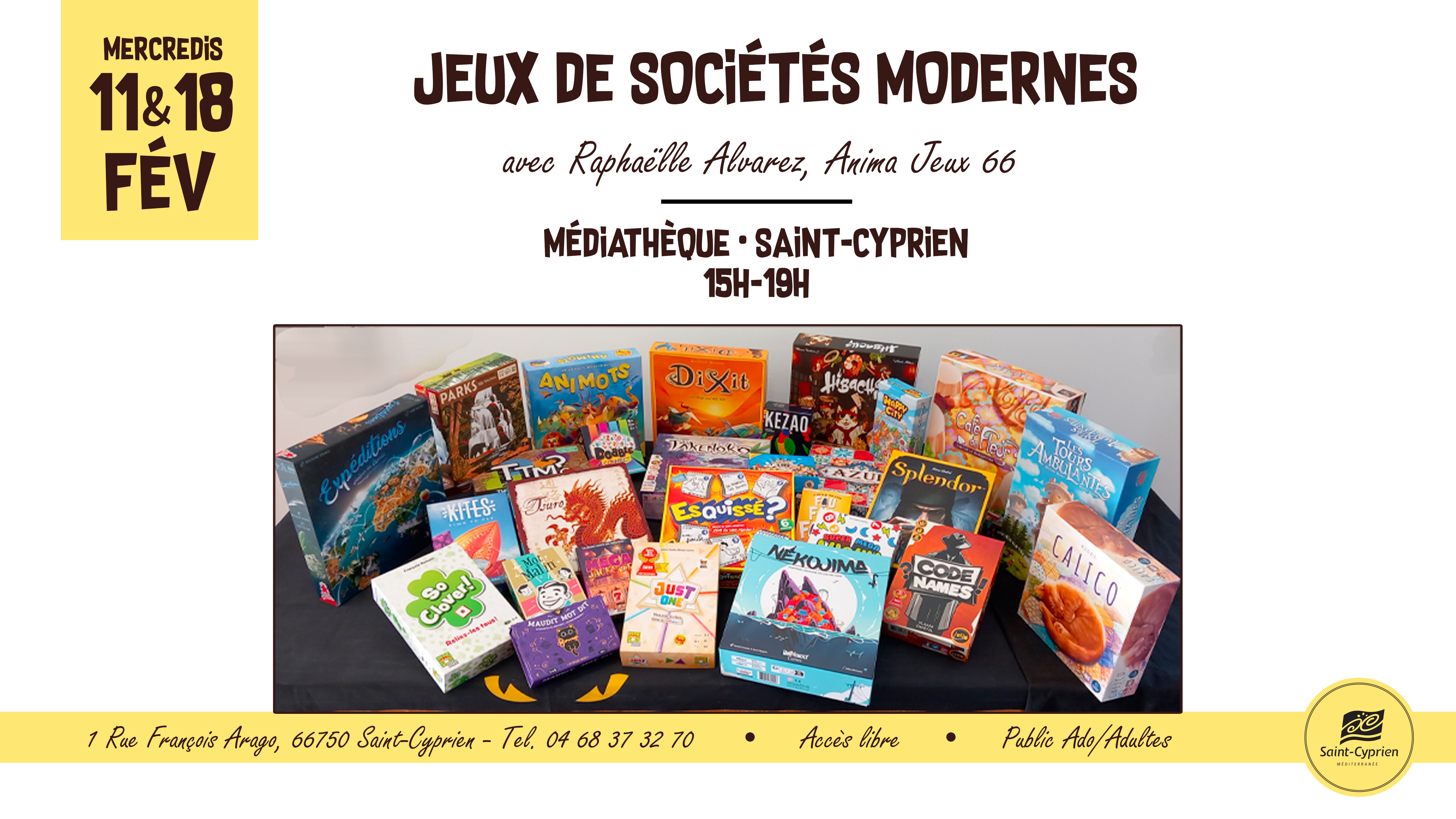 JEUX AVEC RAPHAËLLE ALVAREZ, SOCIÉTÉ ANIMA JEUX 66