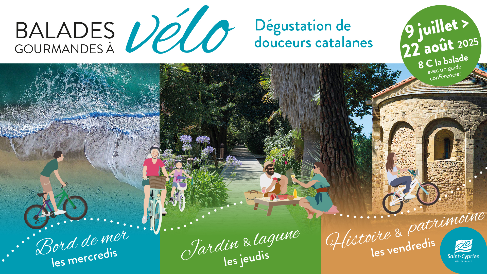 BALADES GOURMANDES À VÉLO « HISTOIRE & PATRIMOINE »