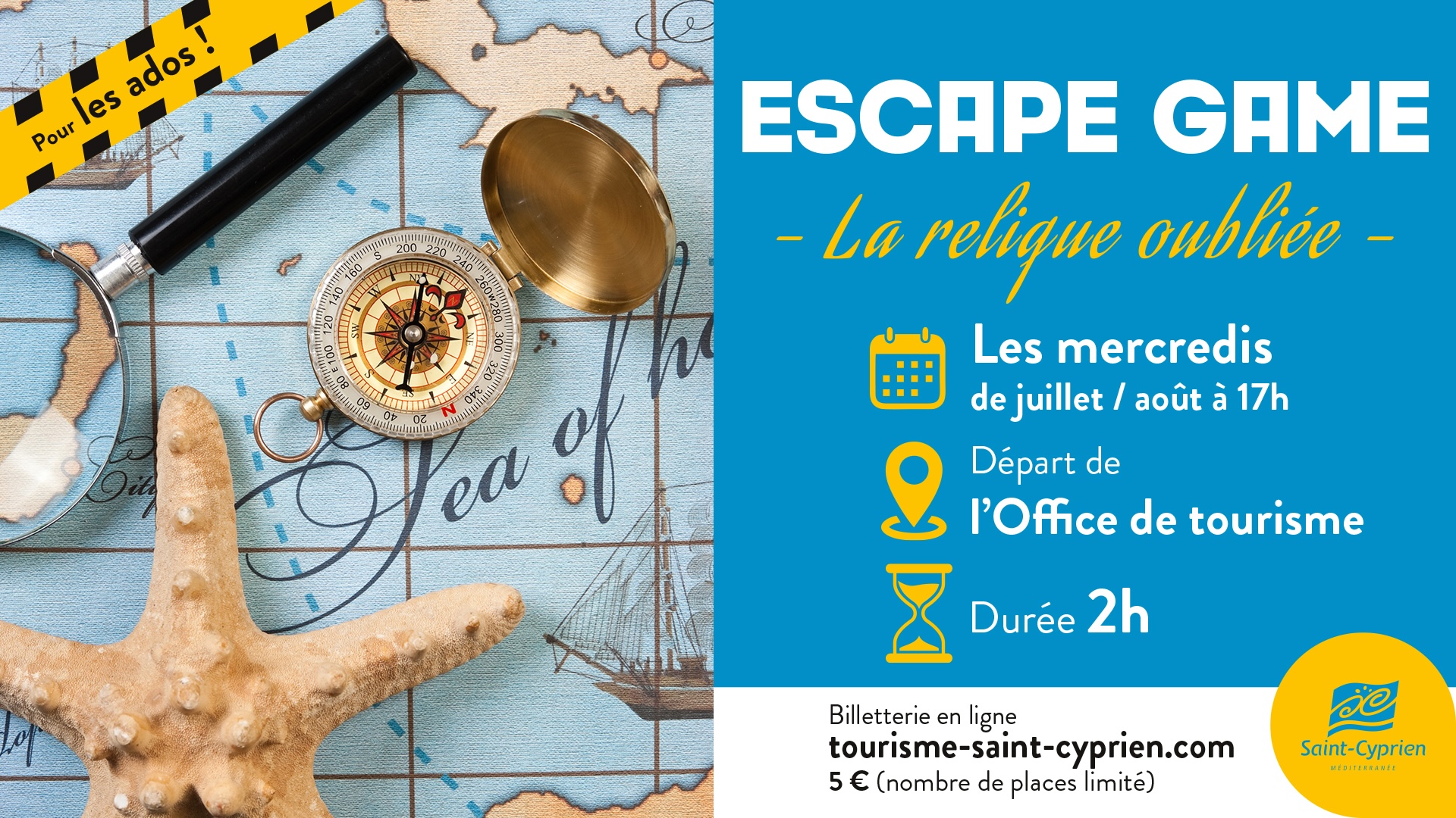 ESCAPE GAME "LA RELIQUE OUBLIÉE" | SAINT-CYPRIEN