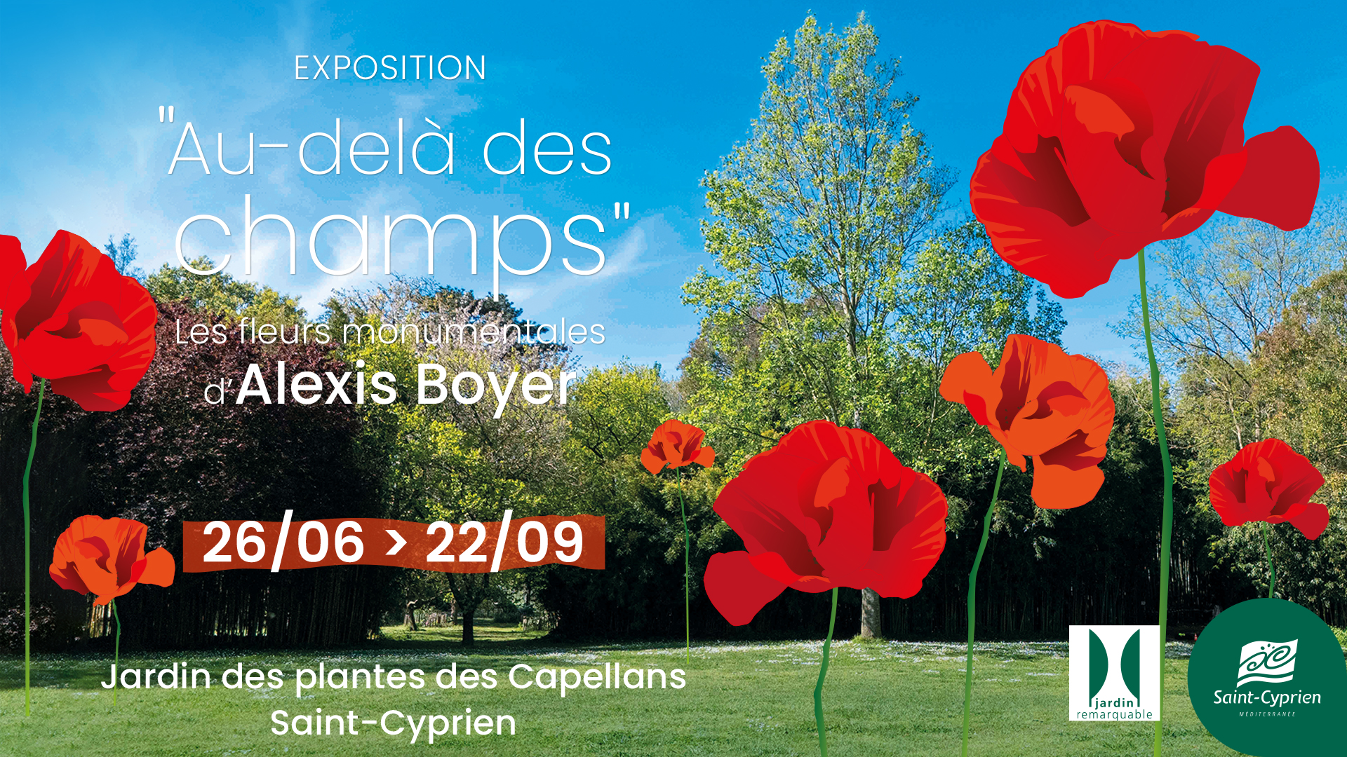 EXPOSITION “AU-DELA DES CHAMPS” ALEXIS BOYER