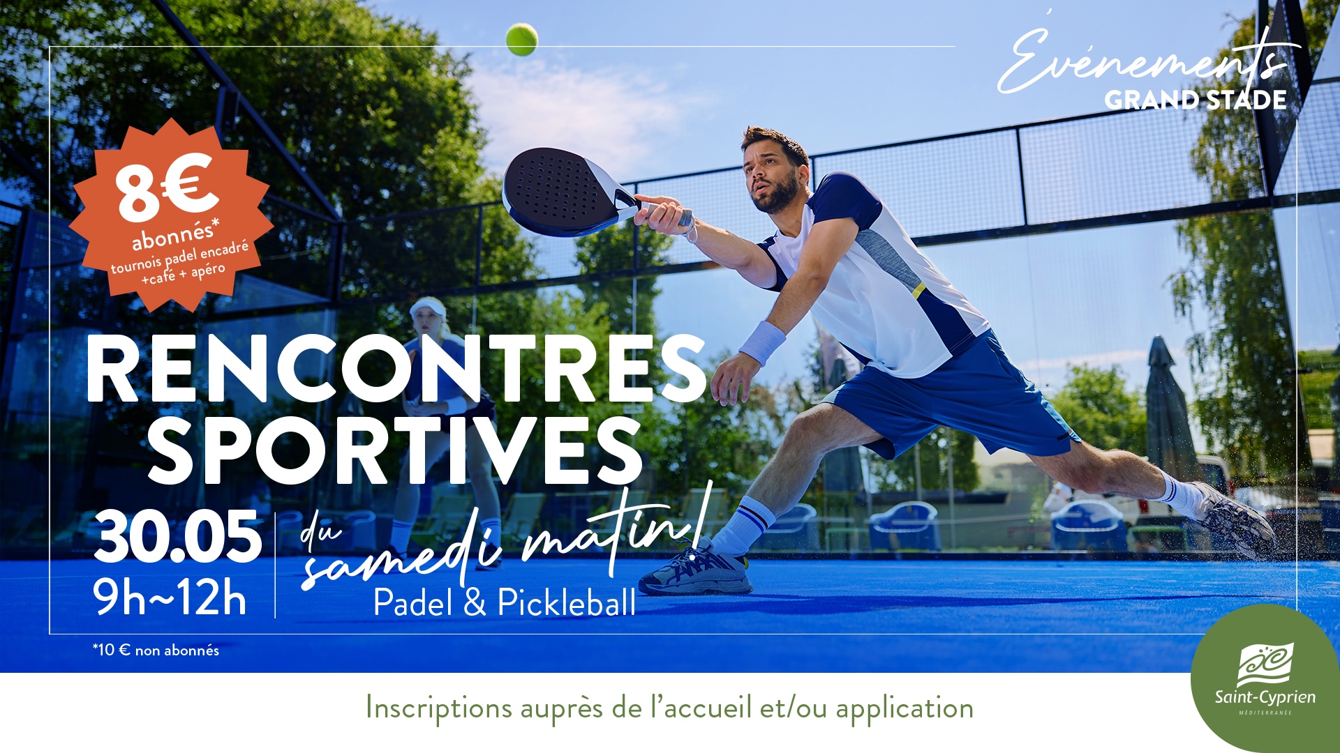 GRAND STADE EVENEMENTS – RENCONTRES SPORTIVES DU SAMEDI MATIN