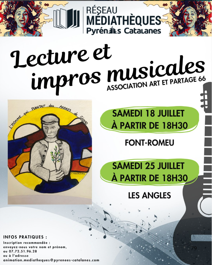 Lecture et impros musicales