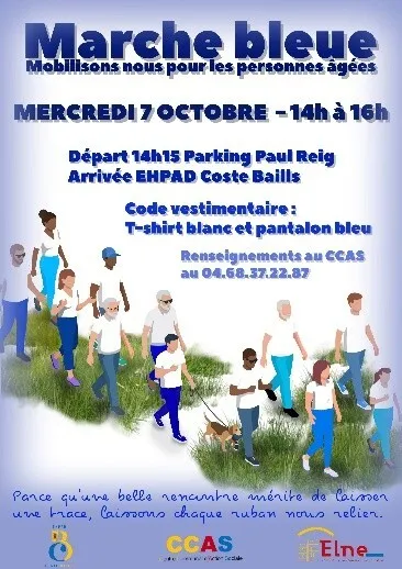 Marche bleue