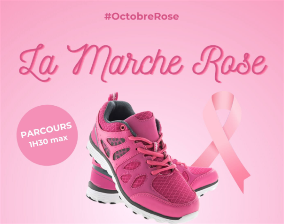 Octobre rose: Marche rose