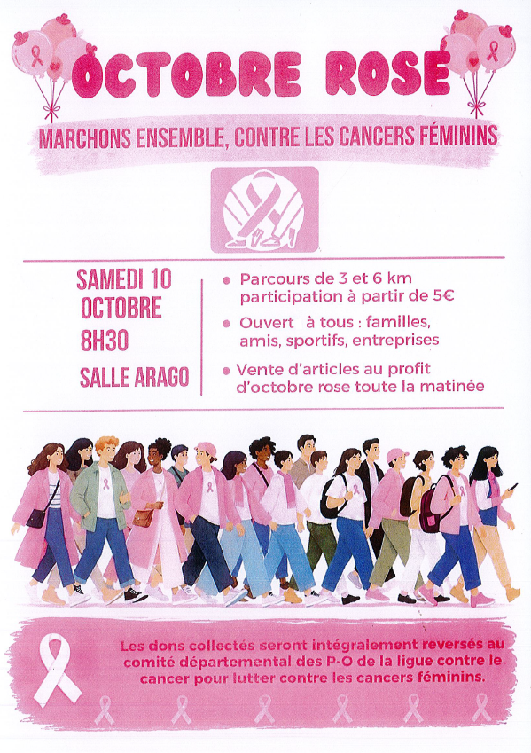 Octobre rose Estagel
