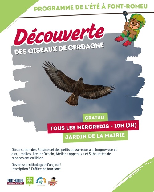 À LA DÉCOUVERTE DES OISEAUX DE CERDAGNE