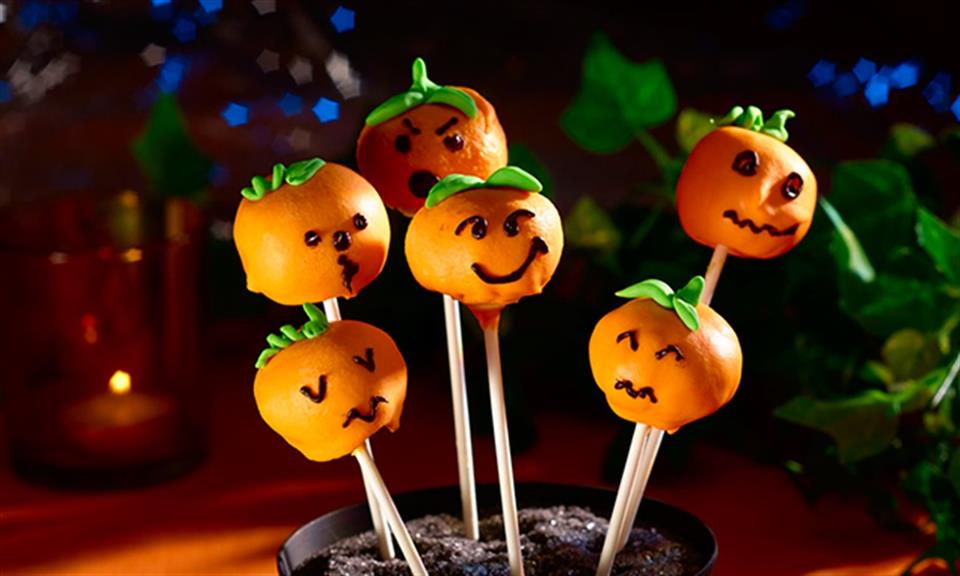Cake pop d’halloween