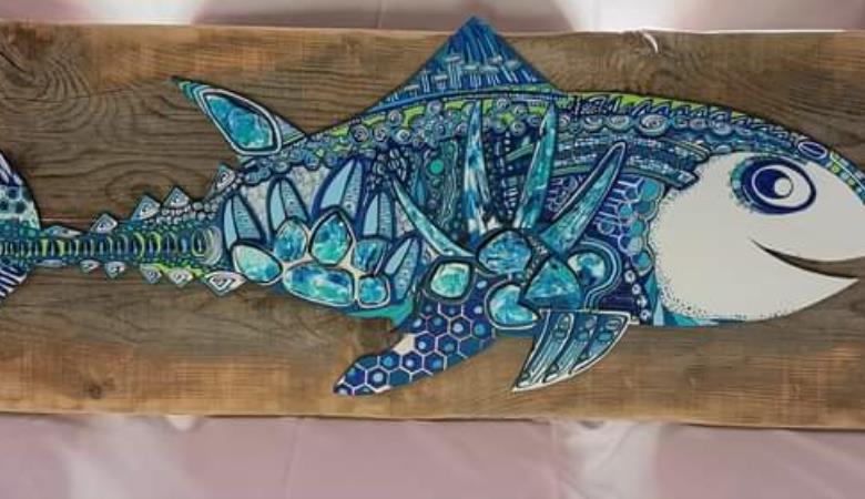 peinture sur bois